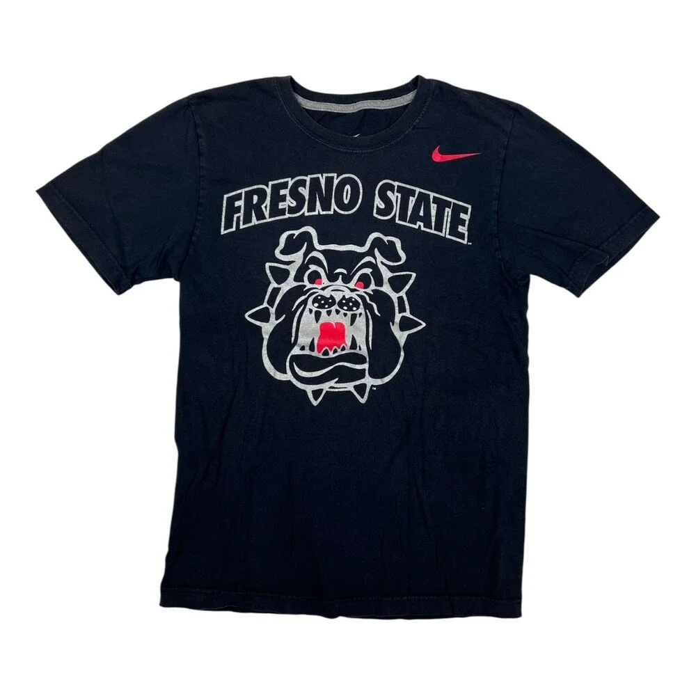 Nike Fresno State Bulldogs T-Shirt Size Small Retro Y2K